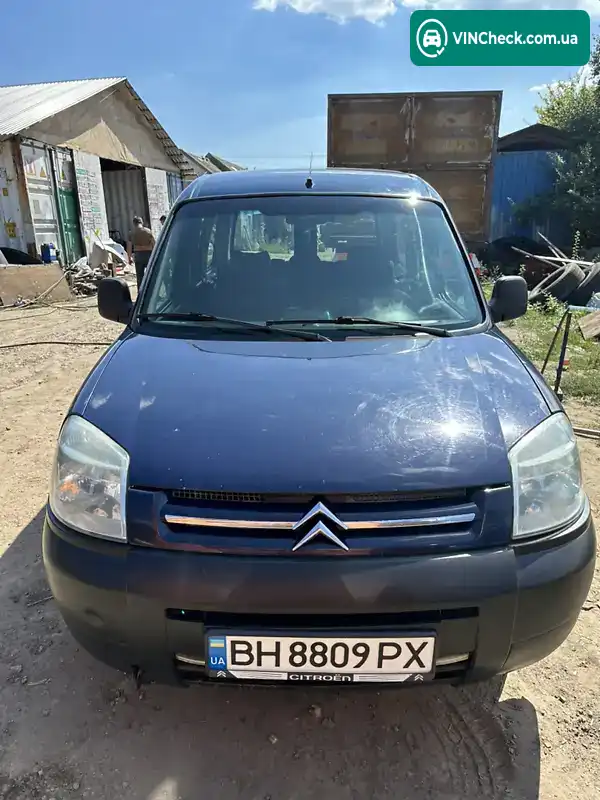 Citroen Berlingo 2003, фото з оголошення 2 з 11, VIN VF7GBRHYB94029615