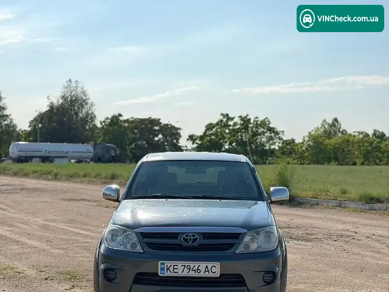 Toyota Fortuner 2007, фото з оголошення 2 з 14, VIN MR1YX59G303008648