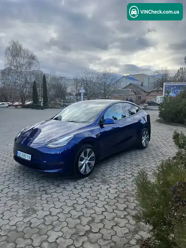 Tesla Model Y 2021, фото з оголошення 2 з 20, VIN 7SAYGDEE0NF315709
