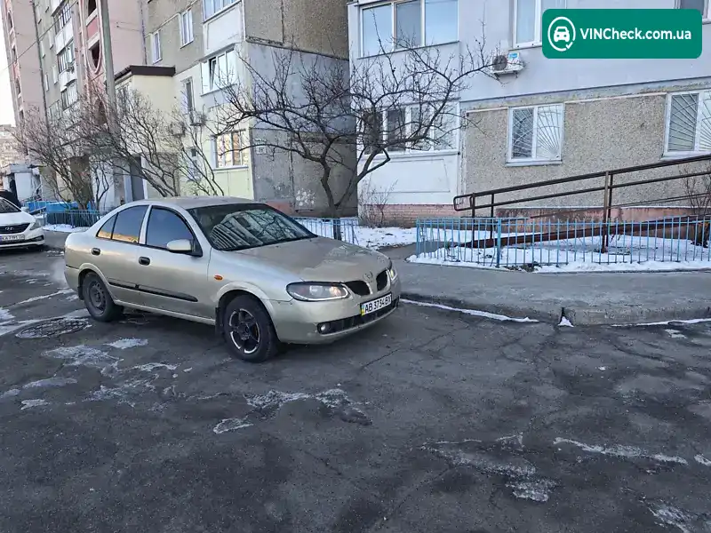 Nissan Almera 2003, фото з оголошення 1 з 7, VIN SJNBBAN16U0462438