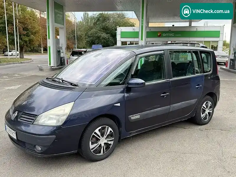 Renault Espace 2003, фото з оголошення 2 з 8, VIN VF1JK0GA629938611