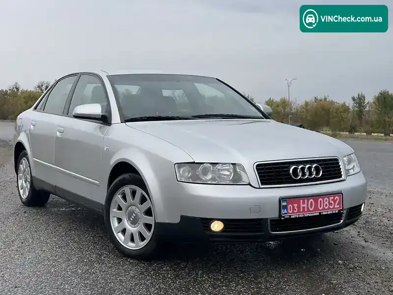 Audi A4 2002, фото з оголошення 1 з 20, VIN WAUZZZ8E72A101760