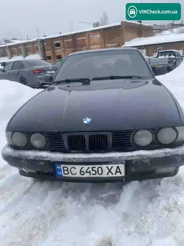 BMW 5 Series 1993, фото з оголошення 1 з 9, VIN WBAHB51020GG27444