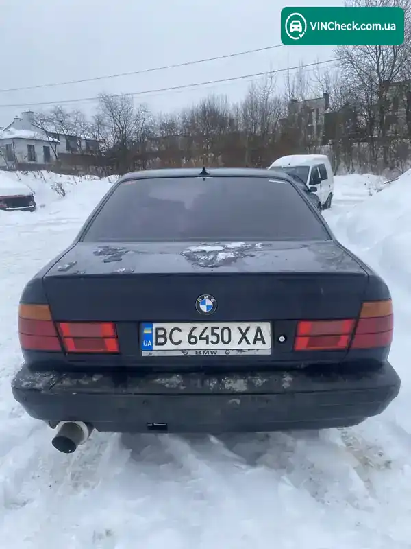 BMW 5 Series 1993, фото з оголошення 2 з 9, VIN WBAHB51020GG27444