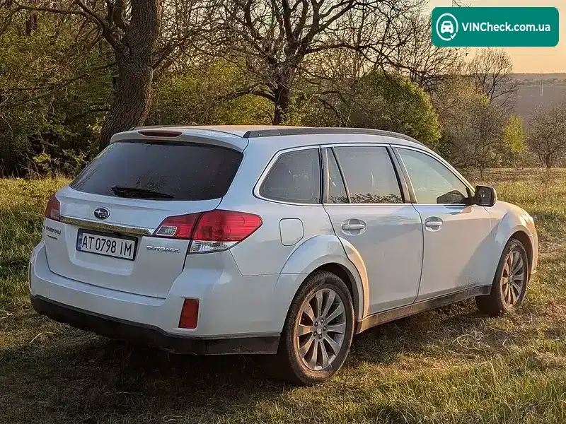 Subaru Outback 2010, фото з оголошення 2 з 13, VIN JF1BR9L95AG007724