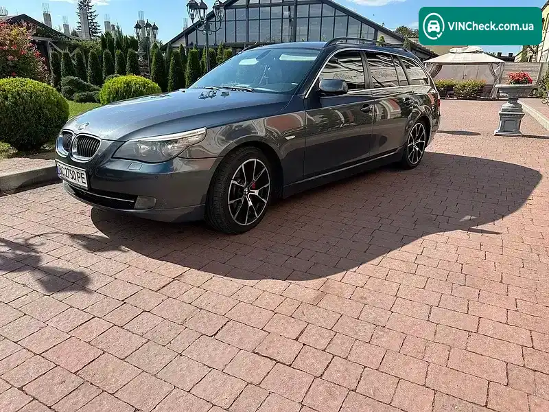 BMW 5 Series 2008, фото з оголошення 1 з 20, VIN WBAPX51080CU06934