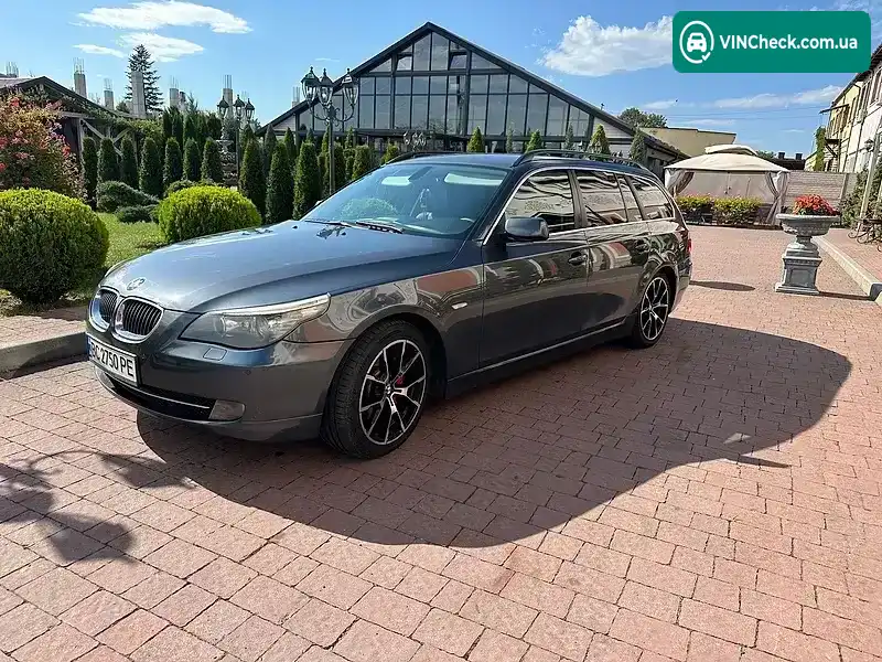 BMW 5 Series 2008, фото з оголошення 2 з 20, VIN WBAPX51080CU06934