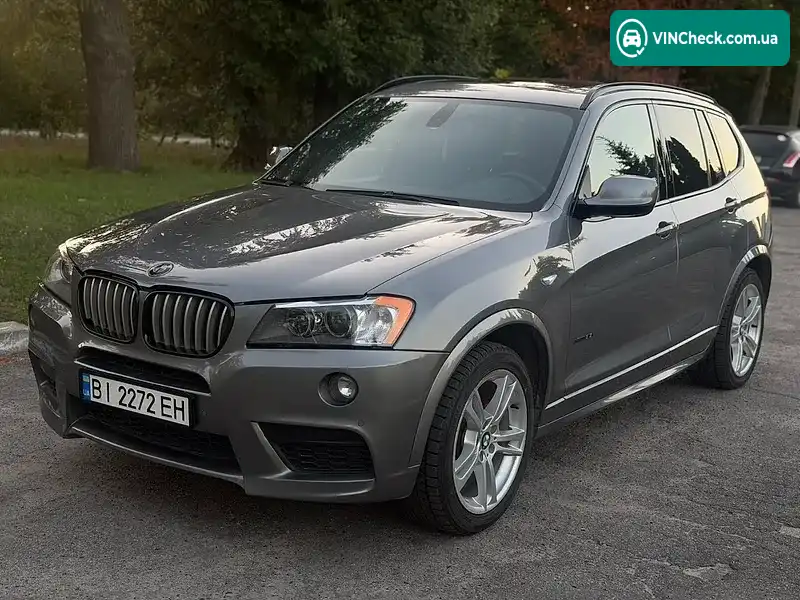 BMW X3 2012, фото з оголошення 1 з 20, VIN 5UXWX7C56CL889541