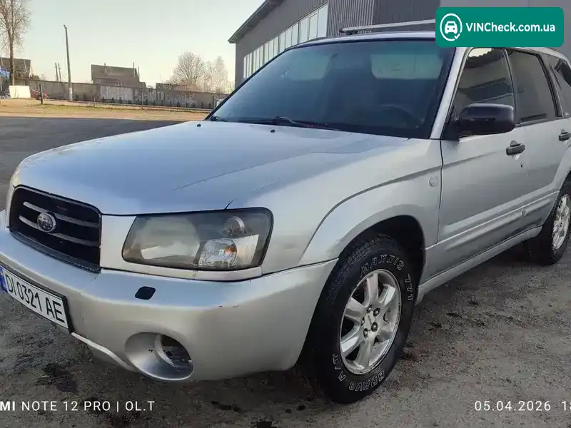 Subaru Forester 2003, фото з оголошення 2 з 21, VIN JF1SG5LR54G025085