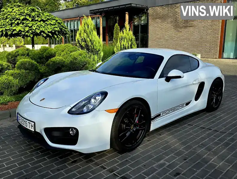 Porsche Cayman 2014, фото з оголошення 1 з 13, VIN WP0AA2A89FK161672