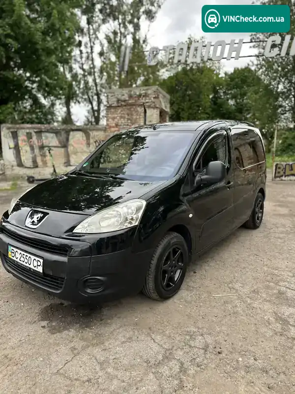 Peugeot Partner 2009, фото з оголошення 1 з 12, VIN VF37B9HTC9J108665