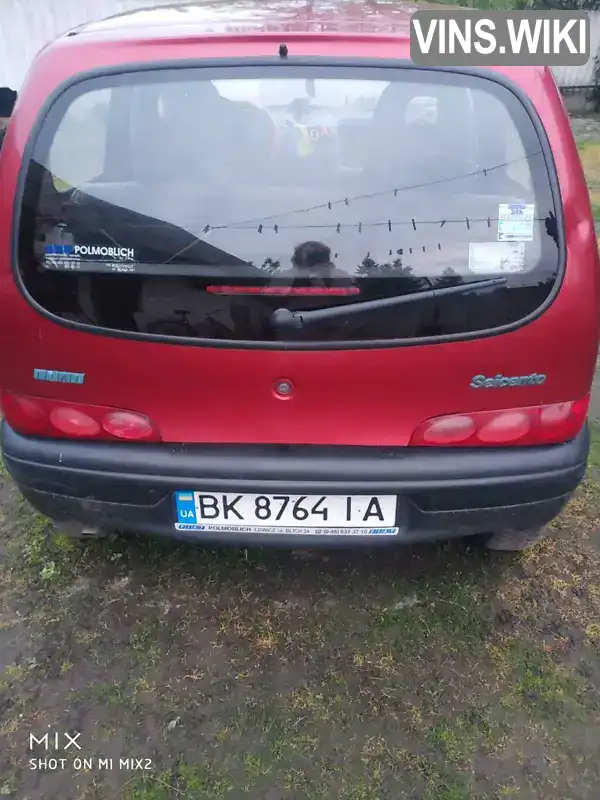 Fiat Seicento 2001, фото з оголошення 2 з 8, VIN ZFA18700000731005