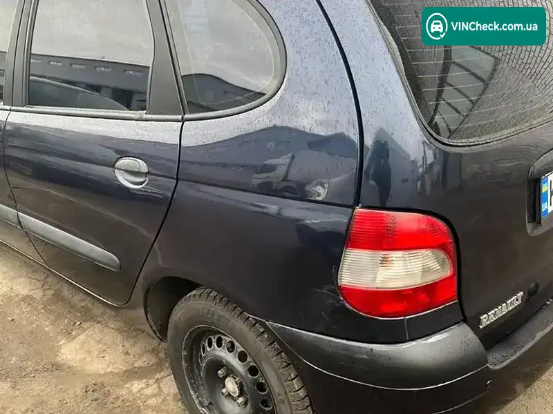 Renault Scenic 2000, фото з оголошення 2 з 10, VIN VF1JA04B521384927