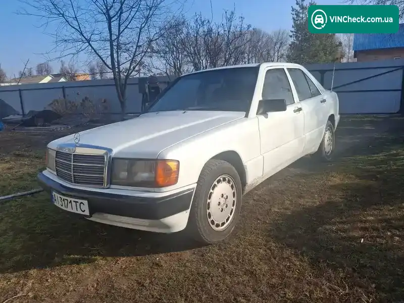 Mercedes-Benz 190 1989, фото з оголошення 1 з 10, VIN WDB2010241A484955