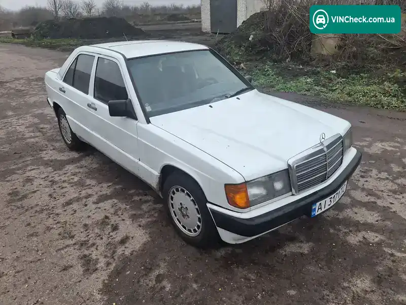 Mercedes-Benz 190 1989, фото з оголошення 2 з 10, VIN WDB2010241A484955