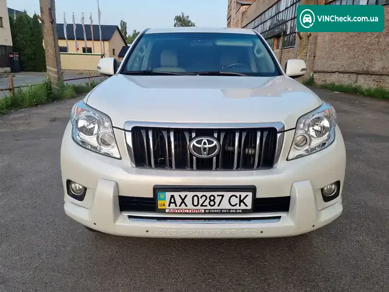 Toyota Land Cruiser Prado 2010, фото з оголошення 1 з 20, VIN JTEBX9FJ0BK023189