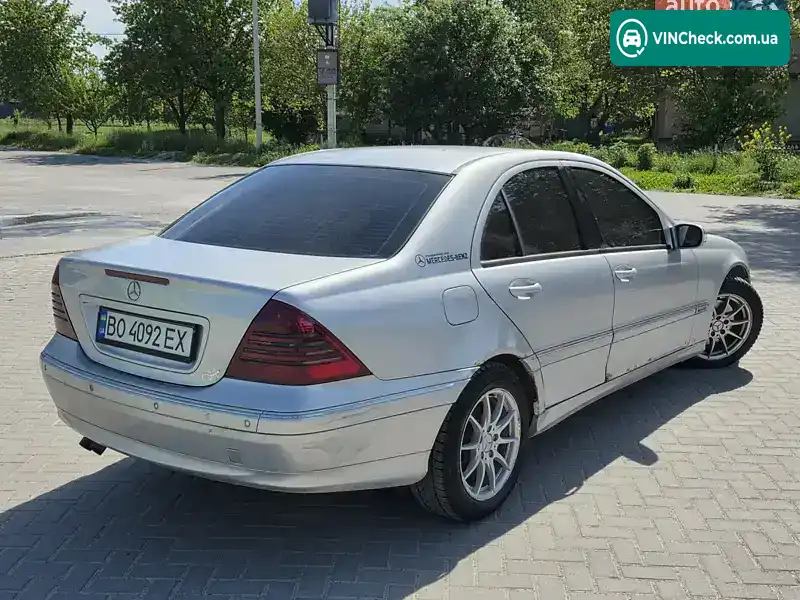 Mercedes-Benz C-Class 2001, фото з оголошення 2 з 9, VIN WDB2030161F191626