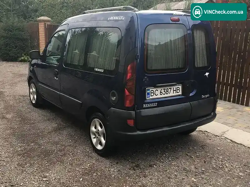 Renault Kangoo 2001, фото з оголошення 2 з 5, VIN VF1FC0NAF25437660