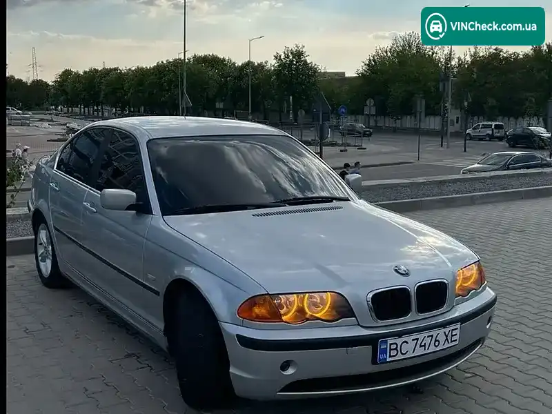 BMW 3 Series 2000, фото з оголошення 2 з 21, VIN WBAAM11080JM49351
