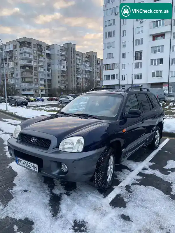 Hyundai Santa FE 2004, фото з оголошення 2 з 14, VIN KMHSC81BP4U740631
