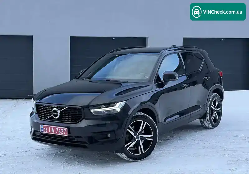 Volvo XC40 2020, фото з оголошення 1 з 21, VIN YV1XZ72VCL2262147