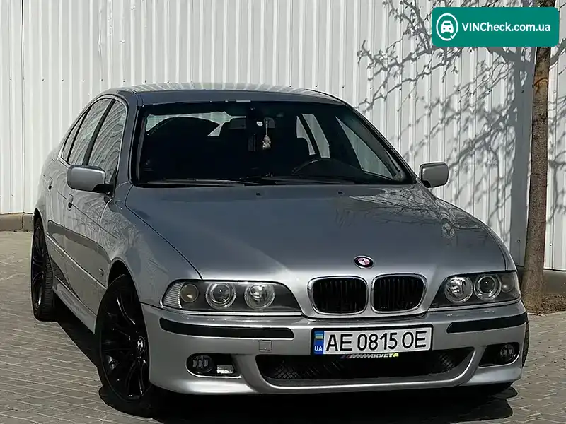 BMW 5 Series 2001, фото з оголошення 2 з 21, VIN WBADL81020GX52325