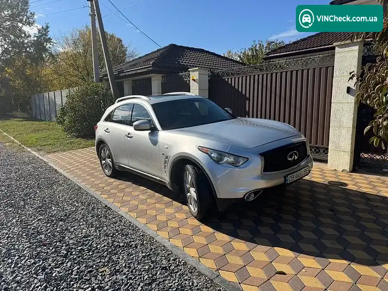 Infiniti QX70 2017, фото з оголошення 1 з 20, VIN JN8CS1MW4HM415505