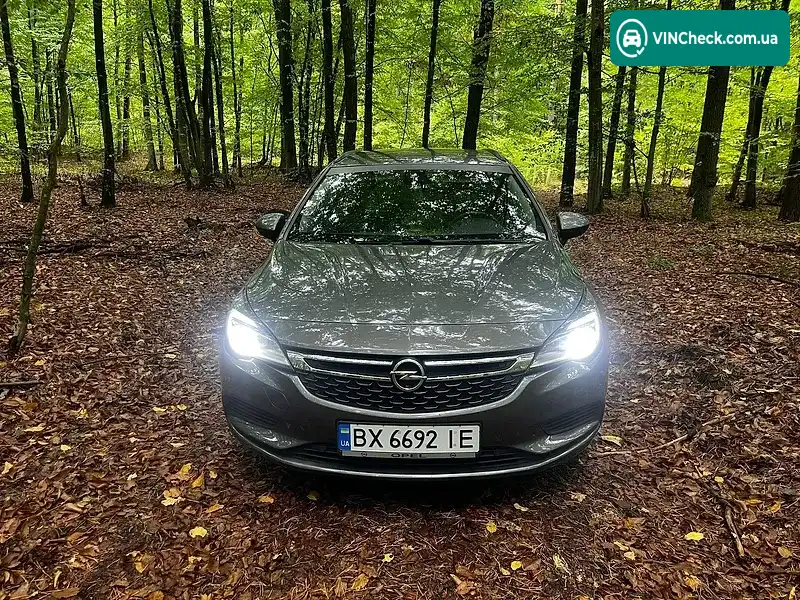 Opel Astra 2017, фото з оголошення 1 з 20, VIN W0LBD8EL6H8050296