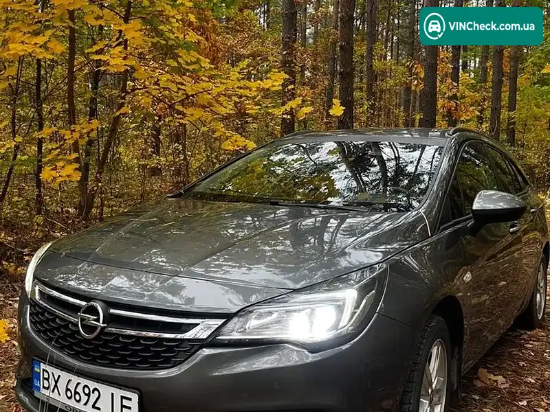 Opel Astra 2017, фото з оголошення 2 з 20, VIN W0LBD8EL6H8050296