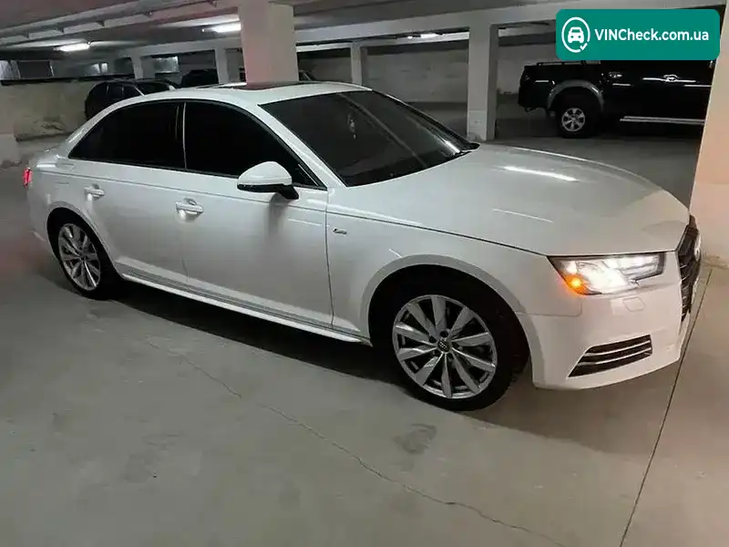 Audi A4 2017, фото з оголошення 1 з 6, VIN WAUKMAF42JA095683