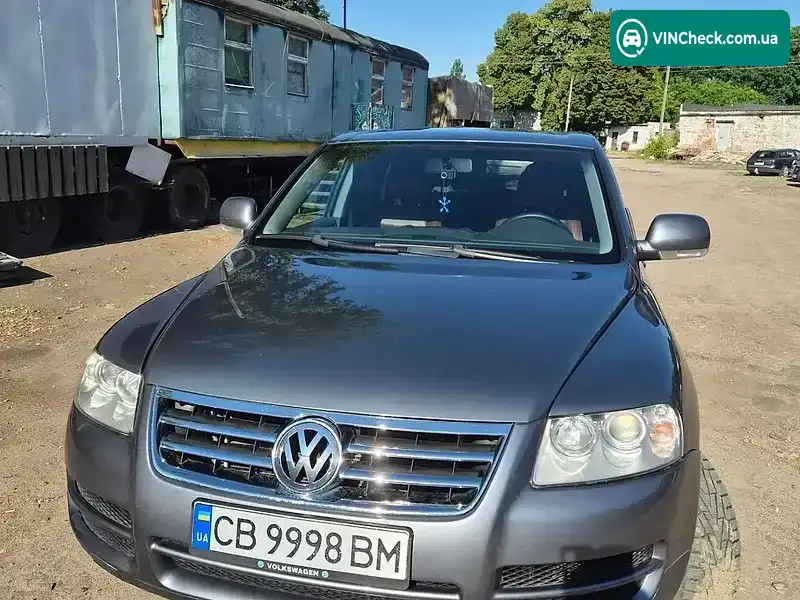 Volkswagen Touareg 2005, фото з оголошення 1 з 15, VIN WVGZZZ7LZ6D007820
