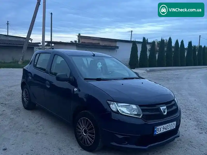 Dacia Sandero 2013, фото з оголошення 1 з 14, VIN UU15SDAG549074576