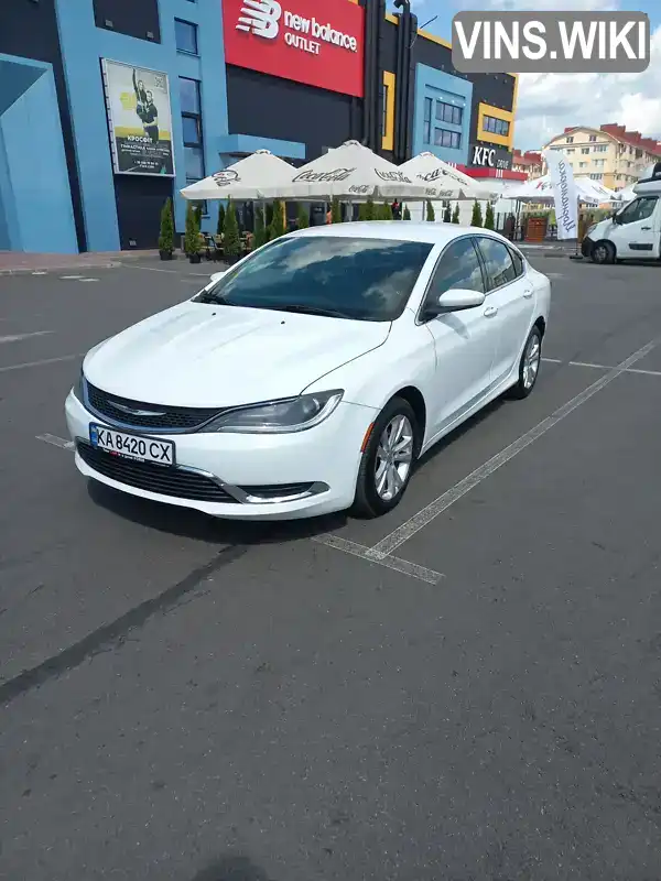 Chrysler 200 2016, фото з оголошення 2 з 12, VIN 1C3CCCAB5HN504956