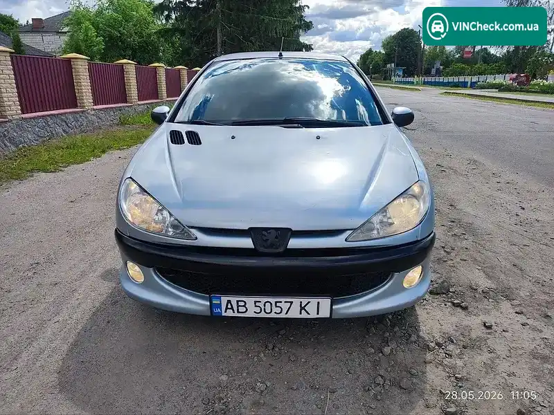 Peugeot 206 2009, фото з оголошення 1 з 8, VIN VF32BKFWA72797394