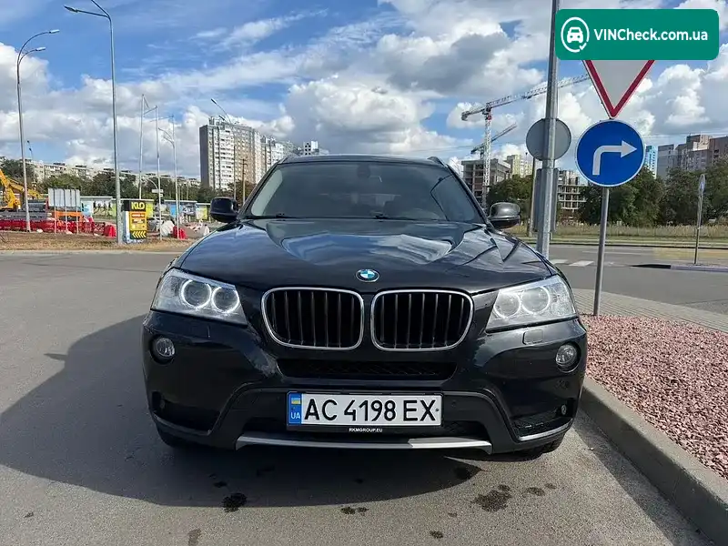 BMW X3 2012, фото з оголошення 2 з 17, VIN WBAWY310600A47360