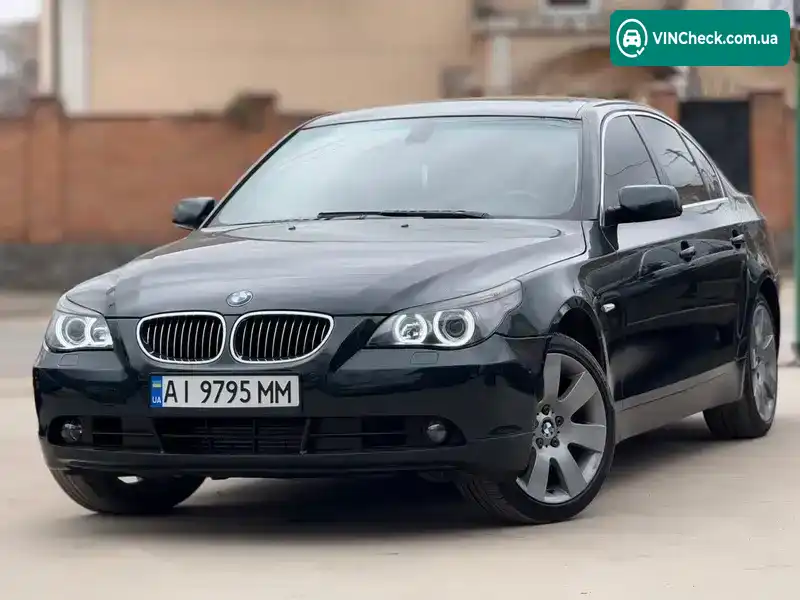 BMW 5 Series 2006, фото з оголошення 1 з 21, VIN WBANM71090CP18546