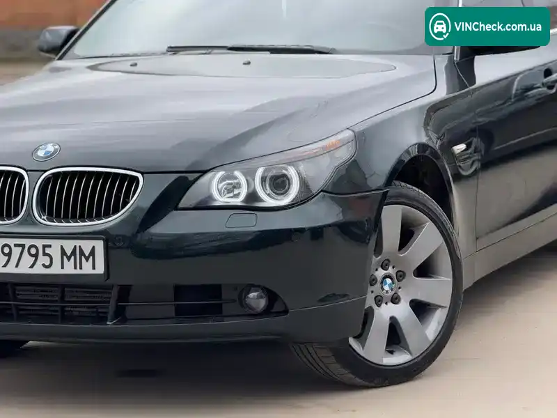 BMW 5 Series 2006, фото з оголошення 2 з 21, VIN WBANM71090CP18546