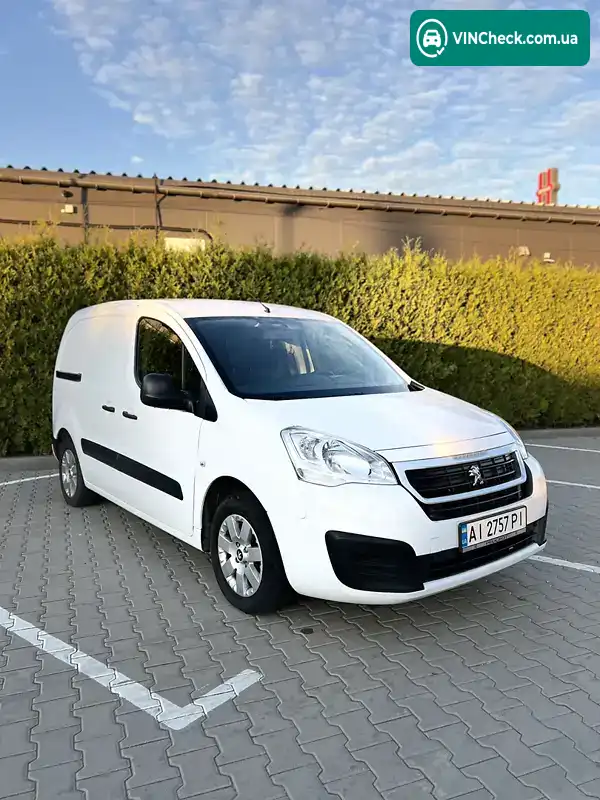 Peugeot Partner 2018, фото з оголошення 1 з 12, VIN VF37B5FK6JJ774506