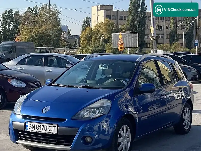 Renault Clio 2009, фото з оголошення 1 з 13, VIN VF1KR1JBH41789620