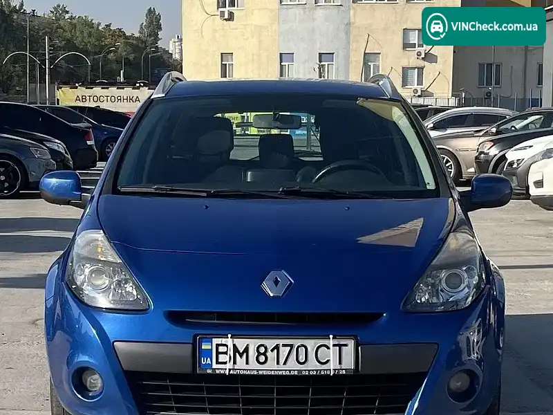 Renault Clio 2009, фото з оголошення 2 з 13, VIN VF1KR1JBH41789620