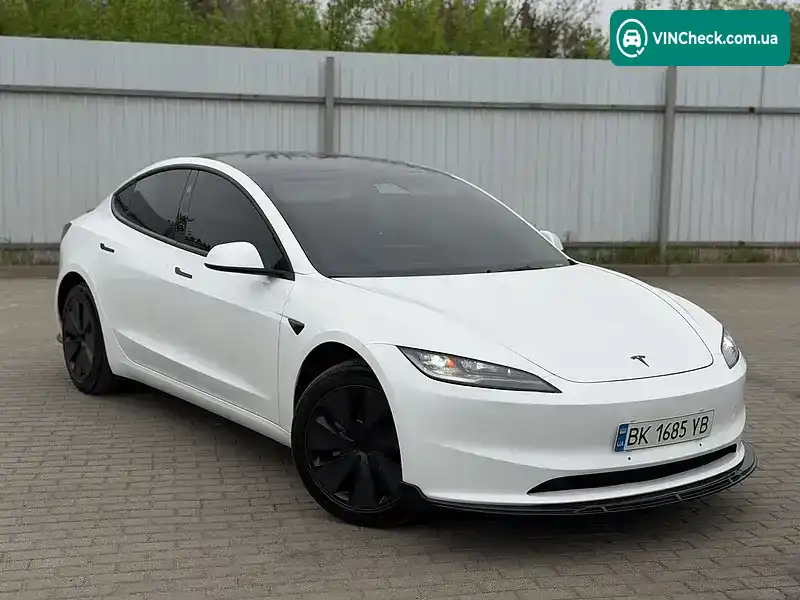 Tesla Model 3 2025, фото з оголошення 1 з 21, VIN 5YJ3E1EA1SF931987