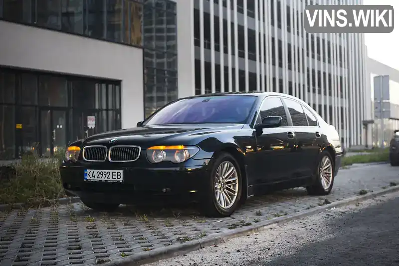 BMW 7 Series 2002, фото з оголошення 1 з 21, VIN WBAGL410X0DL87948