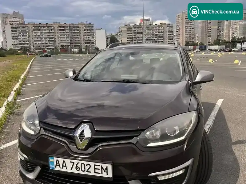 Renault Megane 2014, фото з оголошення 2 з 7, VIN VF1KZS00E50534769