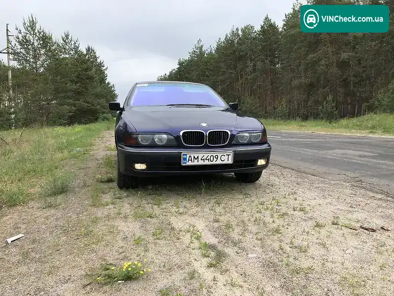 BMW 5 Series 1998, фото з оголошення 1 з 6, VIN WBADD11050BN64464