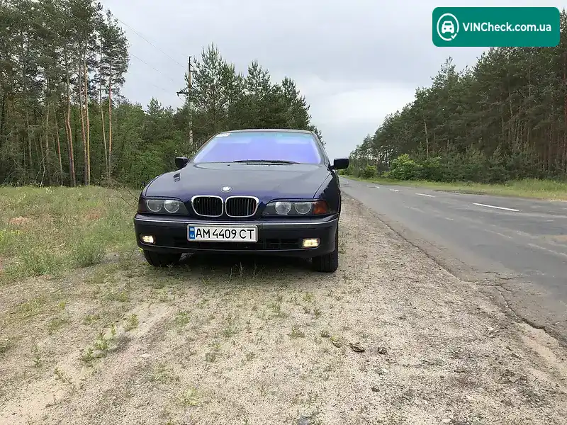 BMW 5 Series 1998, фото з оголошення 2 з 6, VIN WBADD11050BN64464