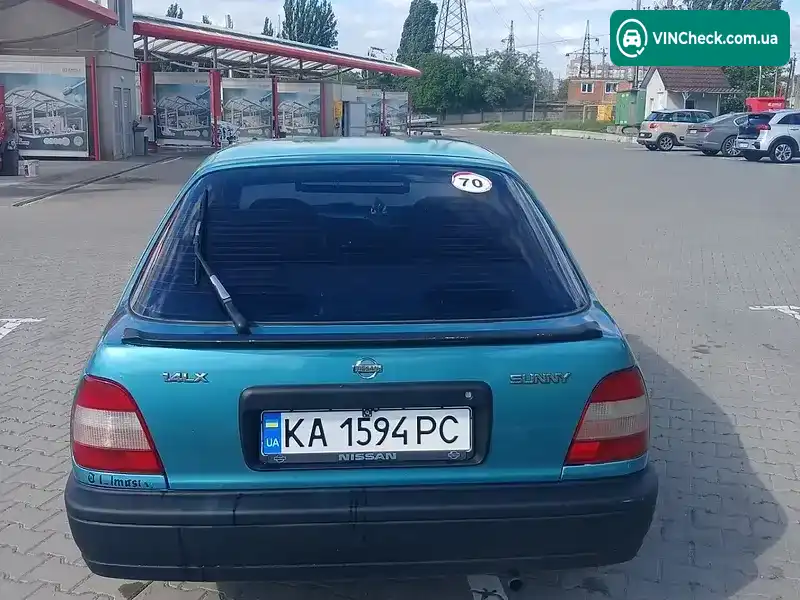 Nissan Sunny 1995, фото з оголошення 1 з 11, VIN JN1FCAN14U0149411