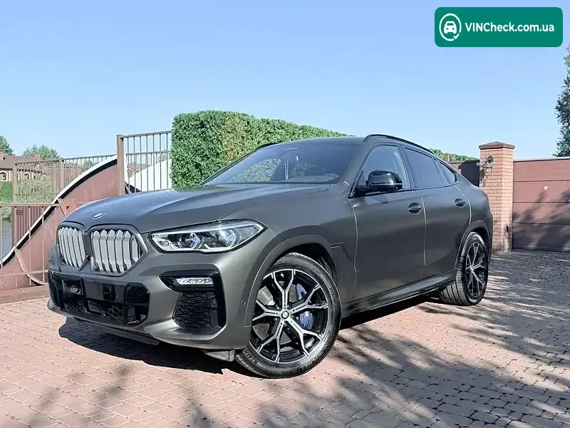 BMW X6 2020, фото з оголошення 1 з 20, VIN WBAGT610709E72344