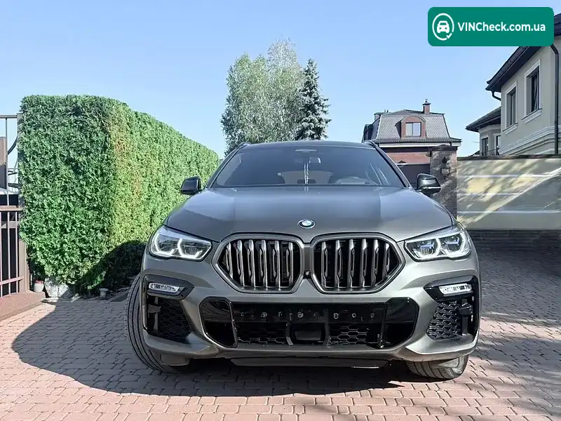 BMW X6 2020, фото з оголошення 2 з 20, VIN WBAGT610709E72344