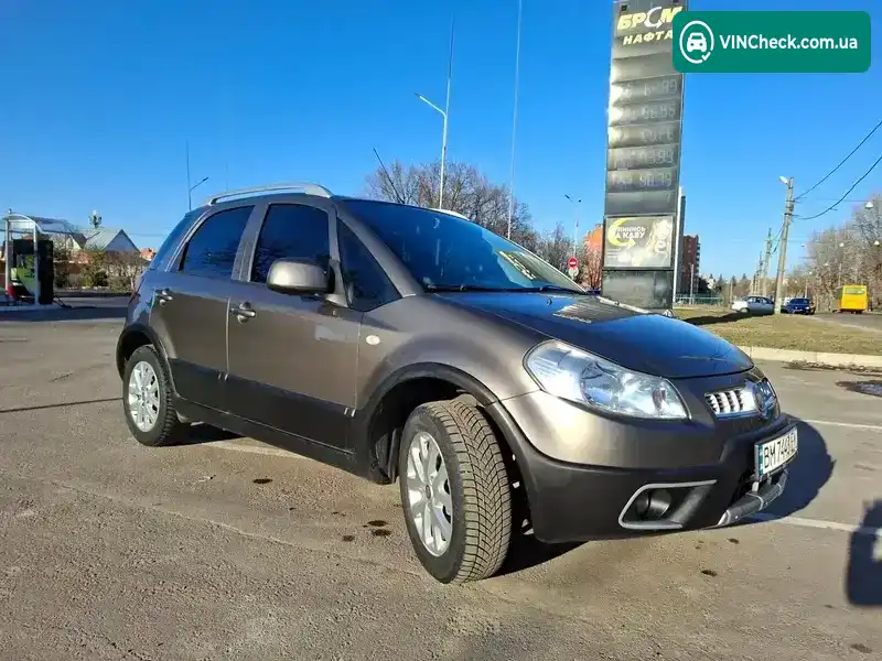 Fiat Sedici 2010, фото з оголошення 1 з 21, VIN TSMFYB21S00533196
