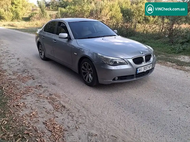 BMW 5 Series 2004, фото з оголошення 1 з 9, VIN WBANA51020B045747